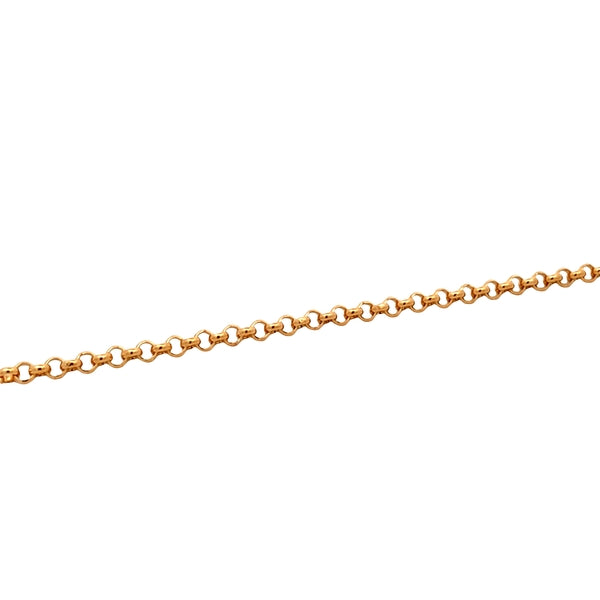 9ct Yellow Gold Belcher Chain – 50cm