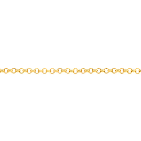 9ct Yellow Gold Belcher Chain – 45cm