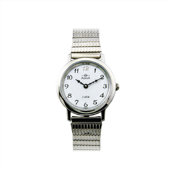 Adina Everyday Classic Dress Watch Stainless Steel Expanding Band - NK40S1FE
