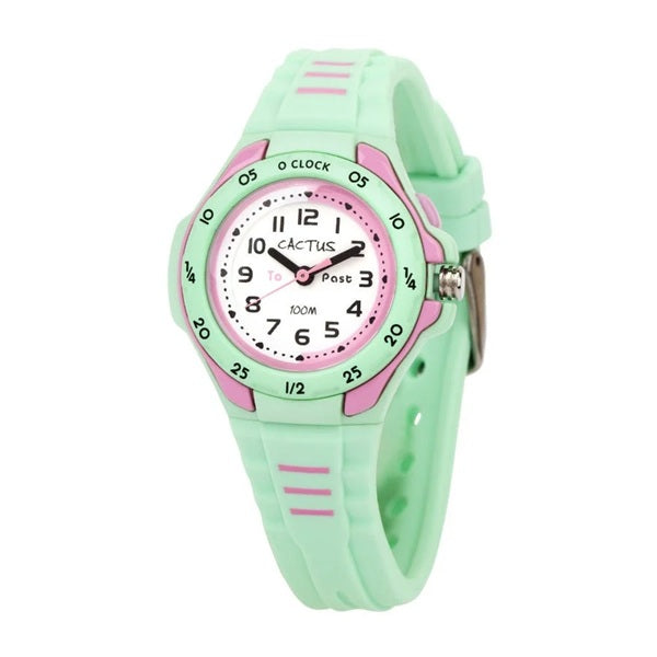 Cactus Kids Watch Green Time Teacher - Mentor