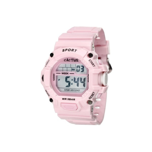 Cactus Kids Watch Light Pink Digital - Explorer