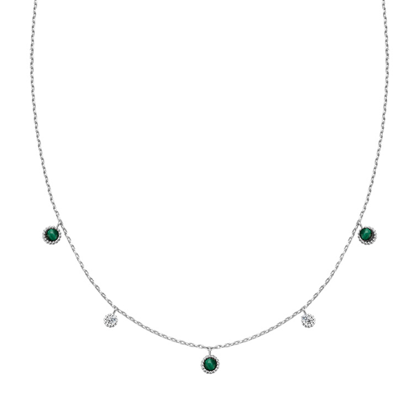 Ania Haie Silver Malach Station Necklace