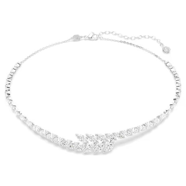 Swarovski Mesmera necklace Marquise cut, White, Rhodium plated 5748004