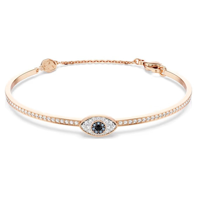 Swarovski Symbolica bangle Eye, Multicoloured, Rose gold-tone plated 5754138