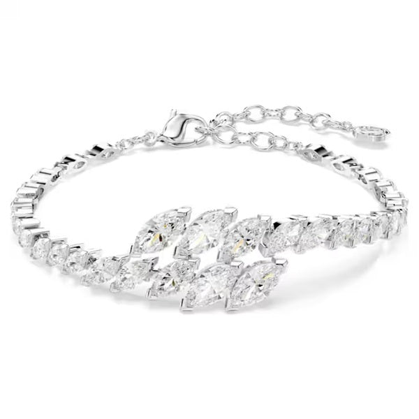 Swarovski Mesmera bracelet Marquise cut, White, Rhodium plated 5748014