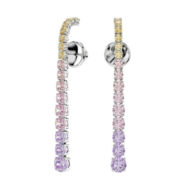 Swarovski Matrix Rhodium-Plated Crystal Earrings 5751195