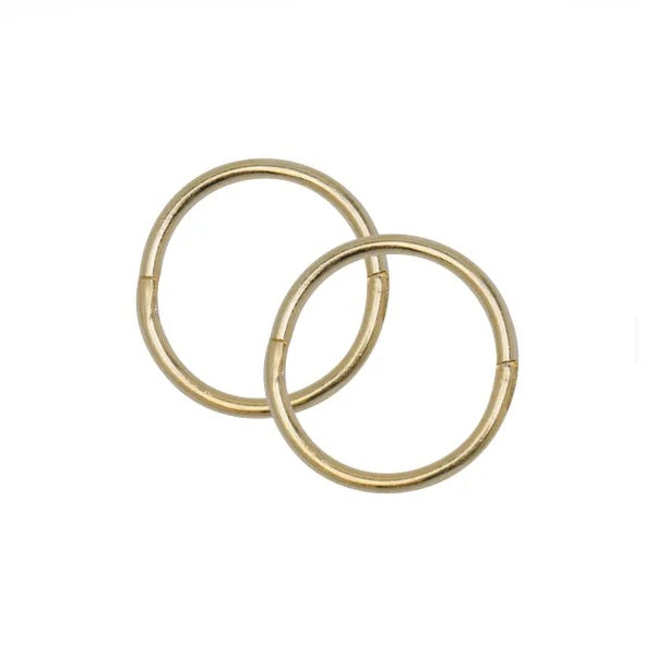 Gold Plated Hinged Sleeper 10mm