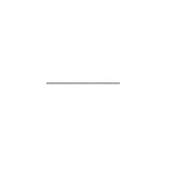 Parrys Jewellers Sterling Silver Diamond Curb Chain 45cm