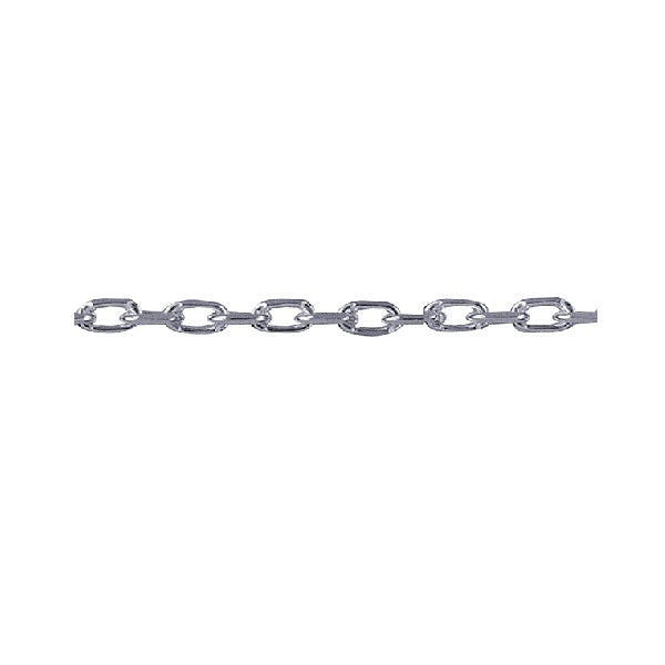 Sterling Silver Diamond Cut Cable 40+5cm