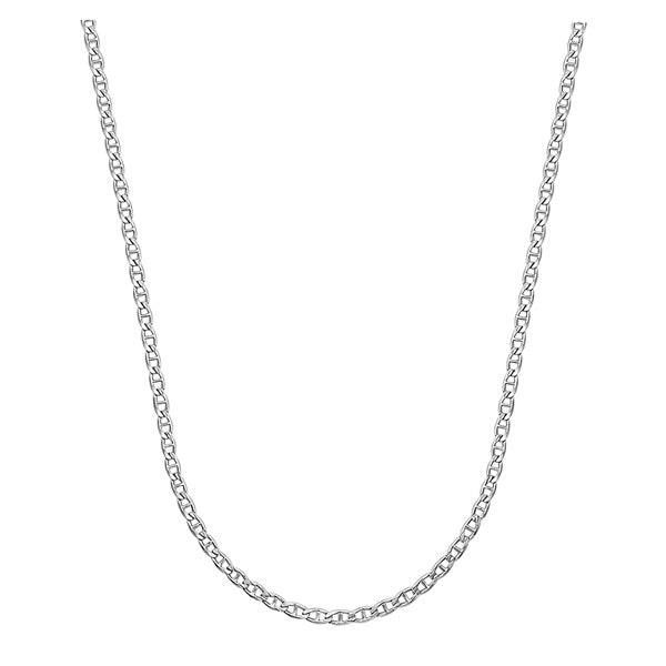 Sterling Silver Bevelled Anchor Chain